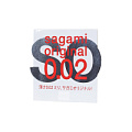 Ультратонкий, прозрачный презерватив Sagami Original 0.02 №1 (1 шт)