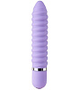 Фиолетовый ребристый мини-вибратор Dream Toys NEON WICKED WAND PURPLE 20556 (11,4 см)