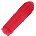 Красная вибропуля Shots Media BV Turbo Rechargeable Bullet Lush ELE011RED (9,8 см)