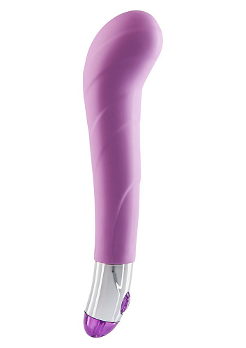 Фиолетовый вибратор Mae B Lovely Vibes G-spot 10615LV (20 см)
