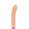 Телесный вибратор-реалистик с загнутой головкой Bior toys Sexy Friend SF-70222 (22,5 см)