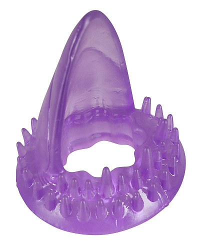 Фиолетовое эрекционное кольцо с эректором Orion Cockring 0511765