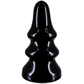 Чёрная анальная пробка LOVETOY (А-Полимер) MAGNUM 19 421900 (22 см)