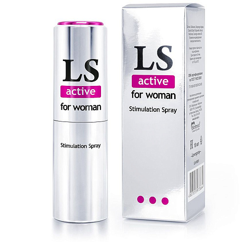 Спрей-стимулятор для женщин Биоритм Lovespray Active Woman LB-18001