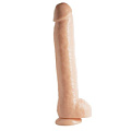 Огромный фаллоимитатор телесного цвета Topco Sales Wildfire Star Performer Series Super Star 1101004 (43 см)