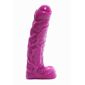 Розовый реалистичный фаллоимитатор-гигант Сумерки богов 1016-29 BX DD (65 см)