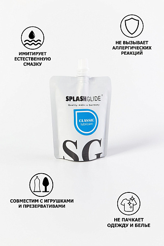 Лубрикант на водной основе Splashglide Lubricant Classic 001181 (100 мл)