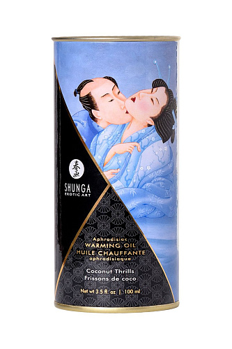 Массажное интимное масло с ароматом кокоса Shunga 2210 (100 мл)