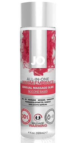 Универсальное массажное масло с согревающим эффектом System JO All-In-One Warm Embrace JO40062 (120 мл)