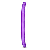 Фиолетовый двусторонний фаллоимитатор Blush Novelties B Yours 16 Double Dildo BL-52011 (40,6 см)