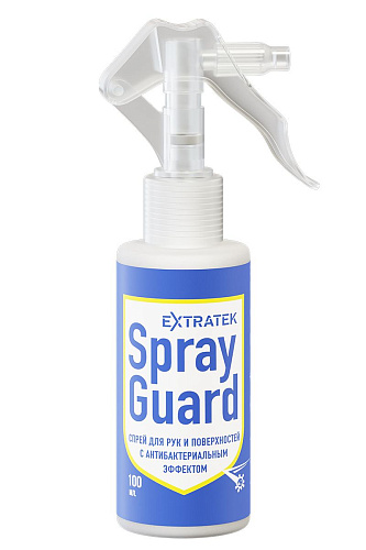 Спрей для рук и поверхностей с антибактериальным эффектом Spray Guard EXTRATEK Spray Guard (100 мл)