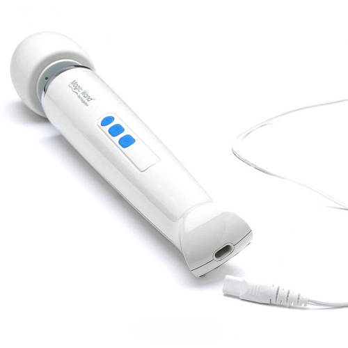 Беспроводной вибромассажер белого цвета Hitachi Magic Magic Wand Rechargeable HV-270