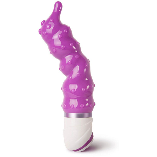 Фиолетовый гнущийся вибромассажёр Topco Sales Jog Thrill 1600047 (20,3 см)