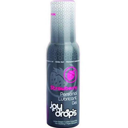 Смазка на водной основе со вкусом клубники JoyDrops Strawberry 303.0002 (100 мл)