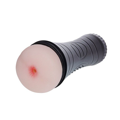 Мастурбатор-анус телесного цвета в колбе без вибрации Baile Baby Pussy BM-00900T27N-1