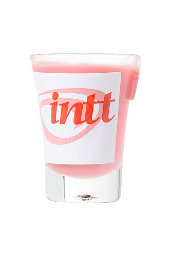 Массажная свеча для поцелуев с ароматом клубники INTT Strawberry VB01