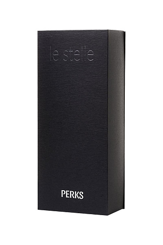 Розовый вибратор с двумя сменными насадками Le Stelle PERKS SERIES EX-3 LS12209