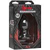 Чёрная анальная пробка Doc Johnson Kink Ace Silicone Plug 4.5 2401-17-BX (11,43 см)