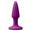 Фиолетовая анальная мини-пробка NS Novelties Mini Plug NSN-0413-15 (9 см)