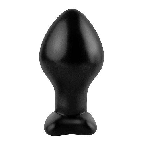 Анальная пробка в чёрном цвете Pipedream XL Silicone Plug PD4605-23 (14 см)