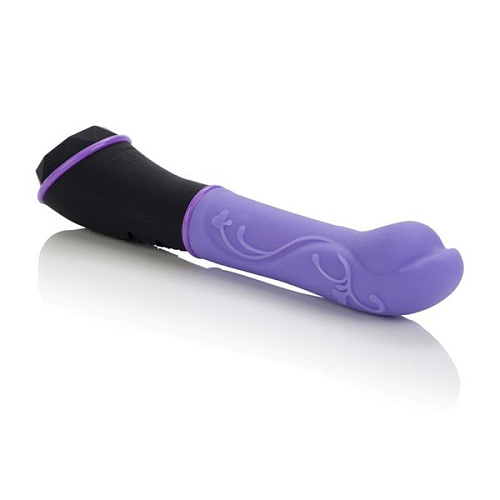 Фиолетовый вибромассажёр из силикона California Exotic Novelties TANTRIC AURA MASSAGER SE-2070-20-3 (15 см)