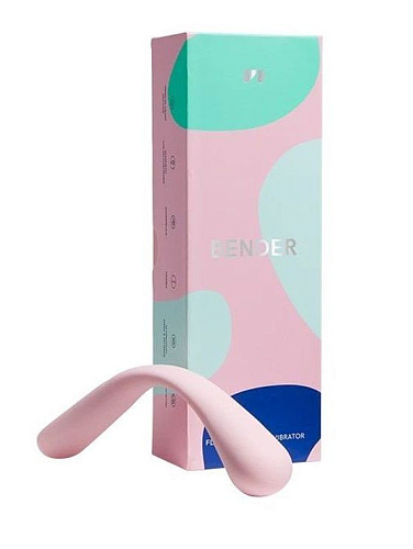 Розовый гнущийся вибратор Unbound Bender BDRUBVB2-QZ (19 см)