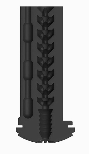 Сменный, чёрный рукав для мастурбатора Kiiroo TITAN Tight Fit Sleeve E28543