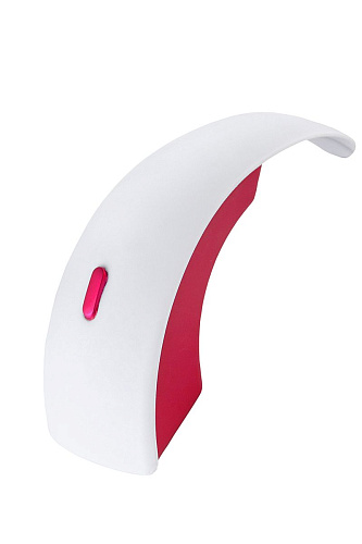 Бело-красный клиторальный стимулятор Erotist Pulse 540201