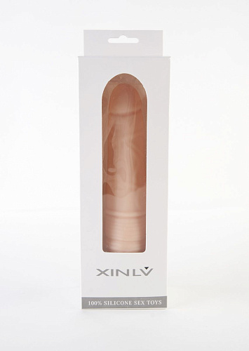 Телесный вибратор-реалистик ToyFa XL901 (16,5 см)