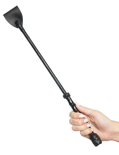 Чёрный стек-хлопушка Pipedream Beginners Crop PD4463-23 (43,5 см)