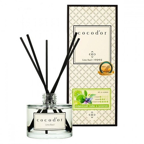 Арома-диффузор для помещений Cocodor «Кубинский лайм и базилик» 733717 (200 мл)