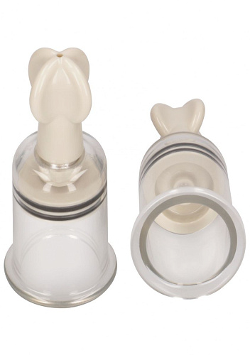 Прозрачная помпы для сосков Shots Media BV Nipple Suction Cup Medium PMP022TRA