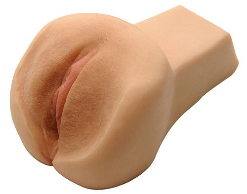 Вагина и анус с вибрацией телесного цвета Topco Sales Jamie Lynn Vibrating CyberSkin Pet Pussy Ass 1097077