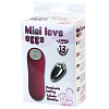 Серебрянное виброяйцо с 12 функциями вибрации Baile Mini Love Eggs BI-014127
