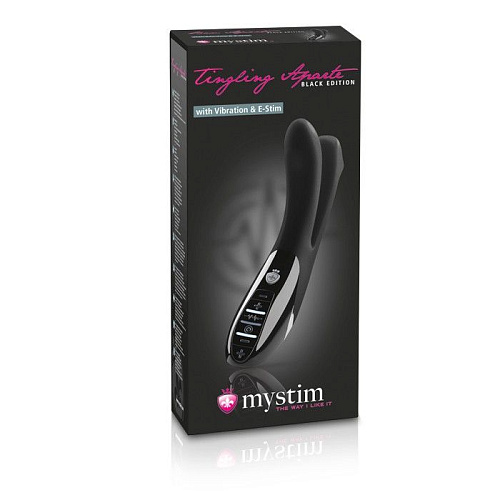 Двойной электростимулятор MyStim Tingling Apart 46877 (25 см)