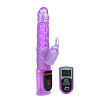 Фиолетовый Хай-тек вибратор со стимуляцией клитора и дистанционным управлением Baile Clit Criter VBW-046431W-0603 (26 см)