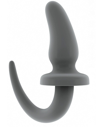 Серая анальная пробка Shots Media BV SONO №14 SON014GRY