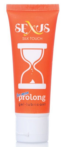Пролонгирующая гель-смазка для мужчин Sexus Silk Touch Prolong 817007 (50 мл)