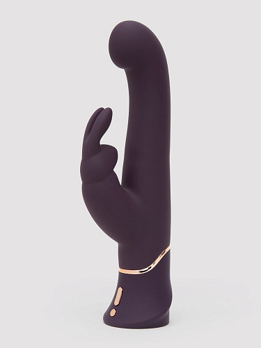 Фиолетовый вибратор-кролик Fifty Shades of Grey Greedy Girl G-Spot Stroker Rabbit Vibrator FS-80004 (24,1 см)