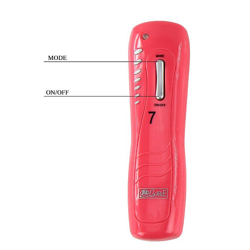 Вибрирующие вагинальные шарики розового цвета Baile BI-014036А-0101S