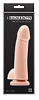 Телесный гладкий фаллоимитатор на присоске с мошонкой NS Novelties Smooth 5 Inch Dildo NSN-0929-01 (17 см)