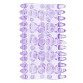 Фиолетовая насадка на пенис с шипиками и шишечками Dream Toys BASICX TPR SLEEVE PURPLE 20682
