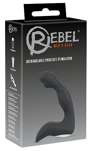 Чёрный вибростимулятор простаты Orion Rechargeable Prostate Stimulator 05953900000