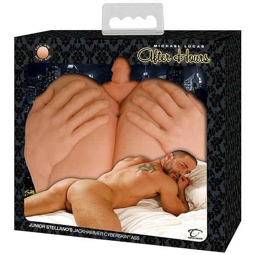 Реалистичный, телесногоо цвета мастурбатор-попка с пенисом и руками Topco Sales After Hours Junior Stellano101030