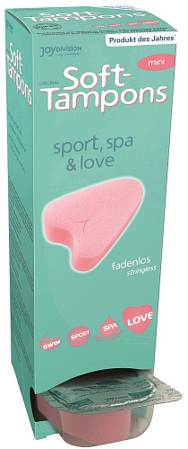 Тампоны мягкие розового цвета Joy Division Soft-Tampons Mini 12202