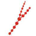 Красные шарики анальные тройные Seven Creations TRIPLE ANAL PLEASURE BEADS 2K697CRD BCD GP