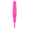 Розовая силиконовая пробка с прорезью California Exotic Novelties Silicone Groove Probe SE-0393-41-2 (10,25 см)