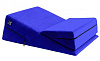 Синяя подушка для секса из двух частей Liberator Wedge/Ramp Combo 11215102