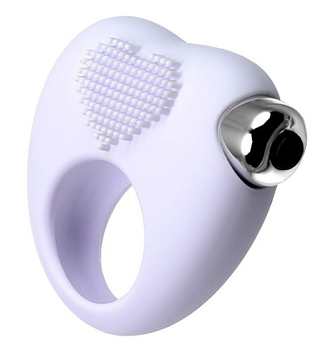 Белое виброкольцо для продления полового акта JOS JOS MOYS 782009