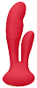 Красный вибратор Shots Media BV G-Spot and Clitoral Vibrator Flair ELE013RED (17,5 см)